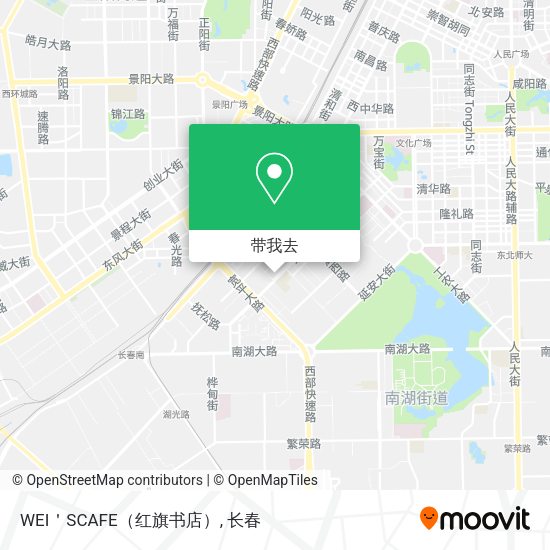 WEI＇SCAFE（红旗书店）地图