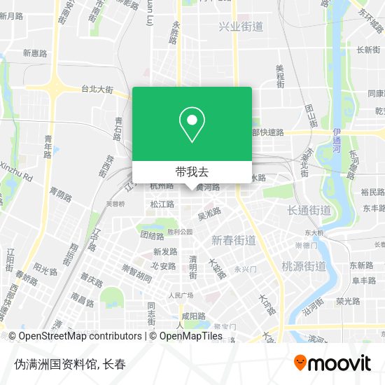 伪满洲国资料馆地图