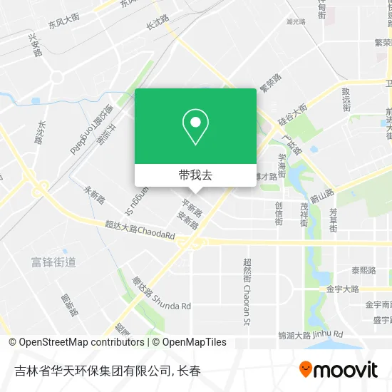 吉林省华天环保集团有限公司地图
