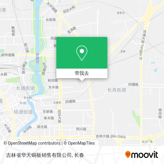 吉林省华天铜板销售有限公司地图