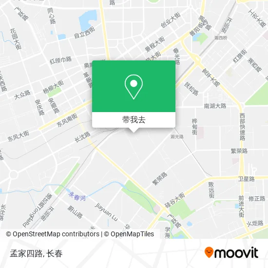 孟家四路地图