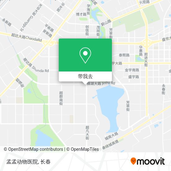 孟孟动物医院地图