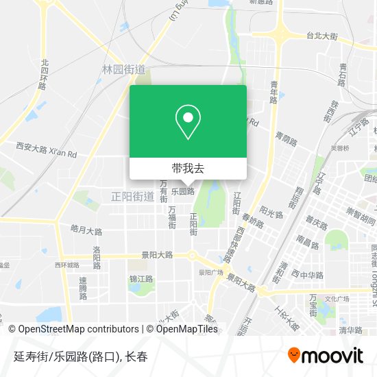 延寿街/乐园路(路口)地图