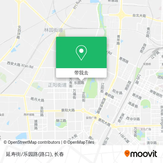 延寿街/乐园路(路口)地图
