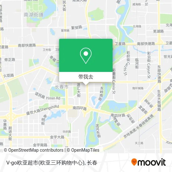 V-go欧亚超市(欧亚三环购物中心)地图
