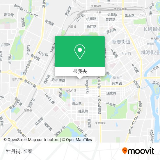 牡丹街地图