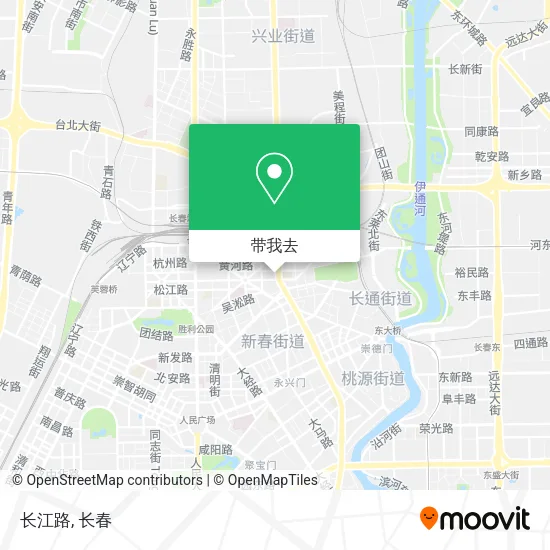 长江路地图