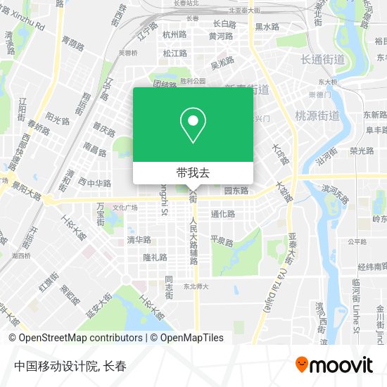 中国移动设计院地图