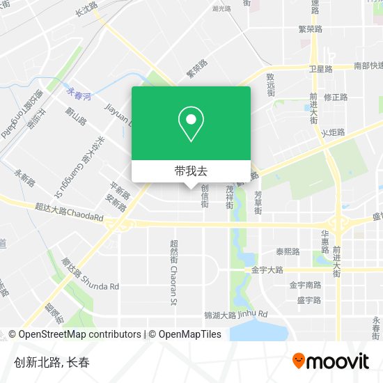 创新北路地图