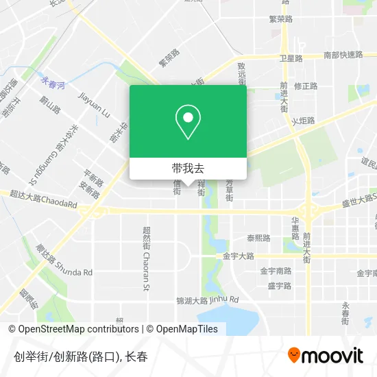 创举街/创新路(路口)地图