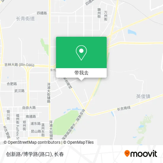 创新路/博学路(路口)地图