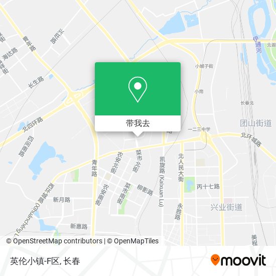 英伦小镇-F区地图