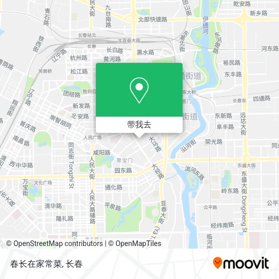 春长在家常菜地图