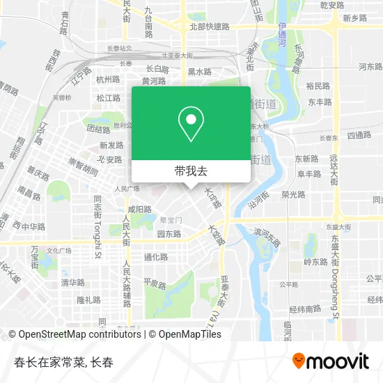 春长在家常菜地图