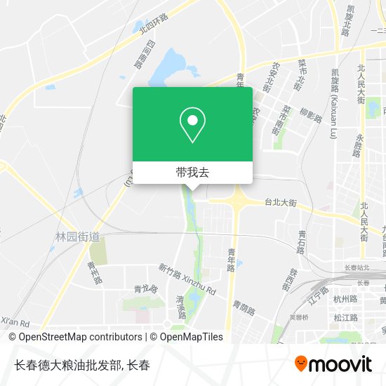长春德大粮油批发部地图