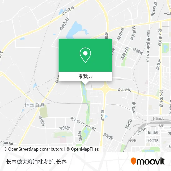 长春德大粮油批发部地图