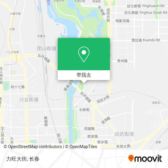 力旺大街地图
