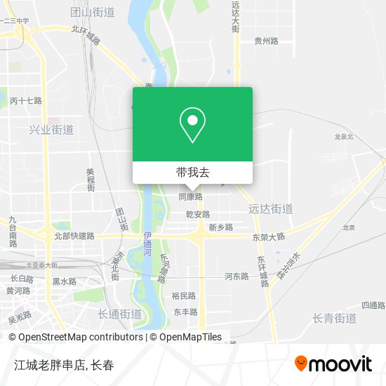 江城老胖串店地图