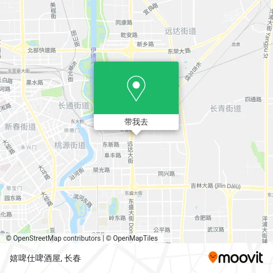 嬉啤仕啤酒屋地图