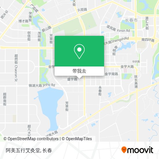 阿美五行艾灸堂地图