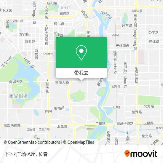 恒业广场-A座地图