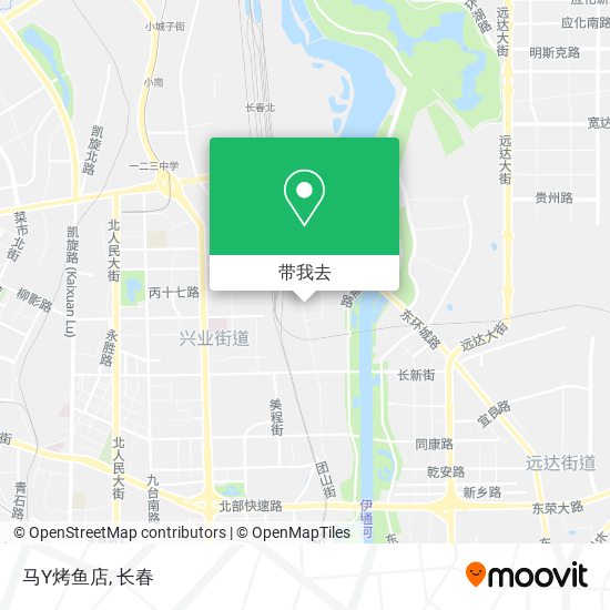 马Y烤鱼店地图