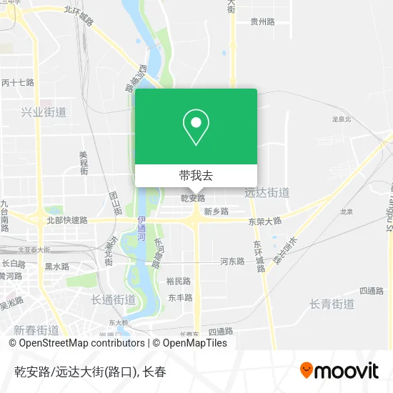 乾安路/远达大街(路口)地图