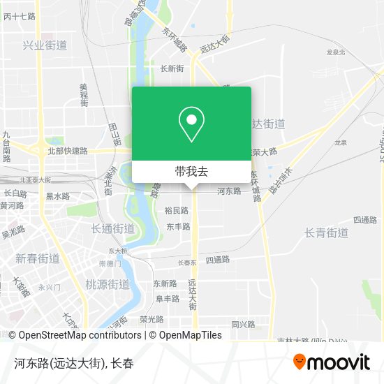河东路(远达大街)地图