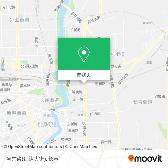 河东路(远达大街)地图