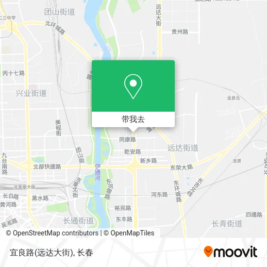 宜良路(远达大街)地图