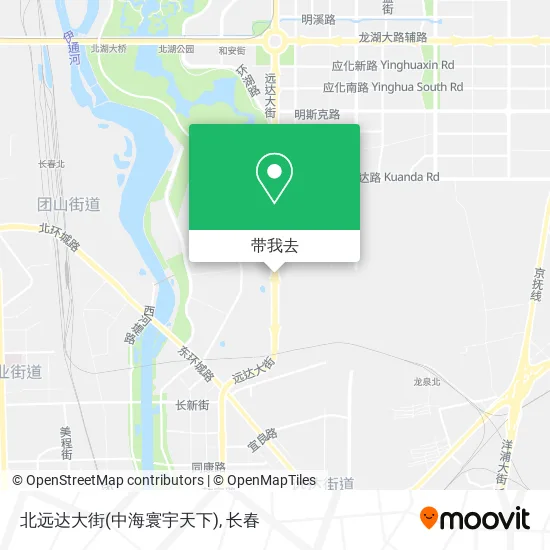 北远达大街(中海寰宇天下)地图