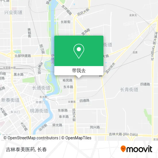 吉林泰美医药地图