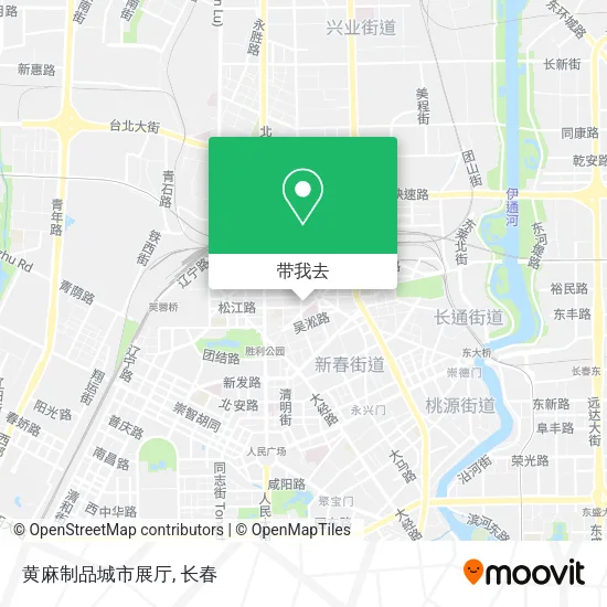 黄麻制品城市展厅地图