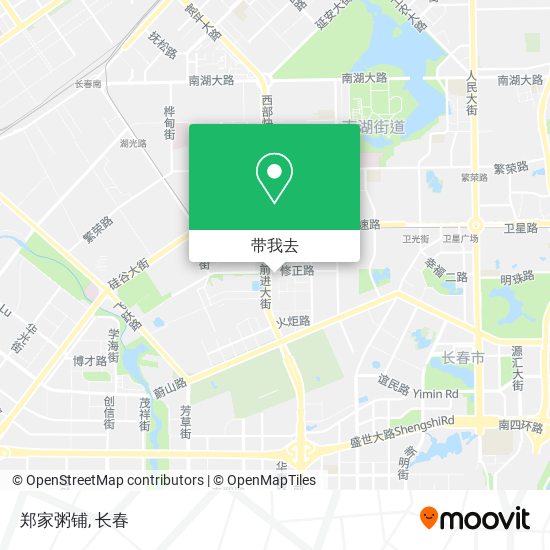 郑家粥铺地图