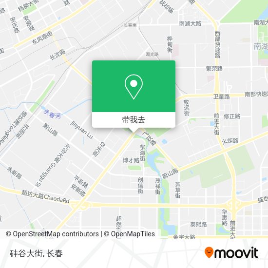 硅谷大街地图