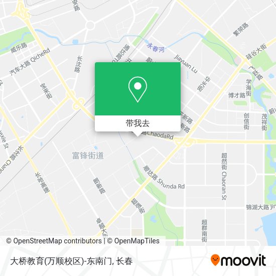 大桥教育(万顺校区)-东南门地图