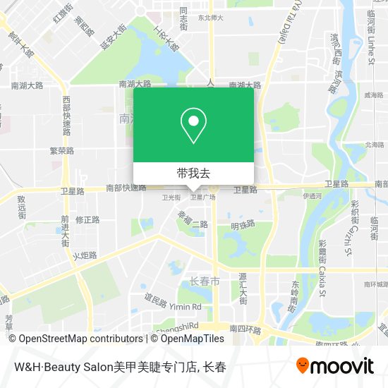 W&H·Beauty Salon美甲美睫专门店地图