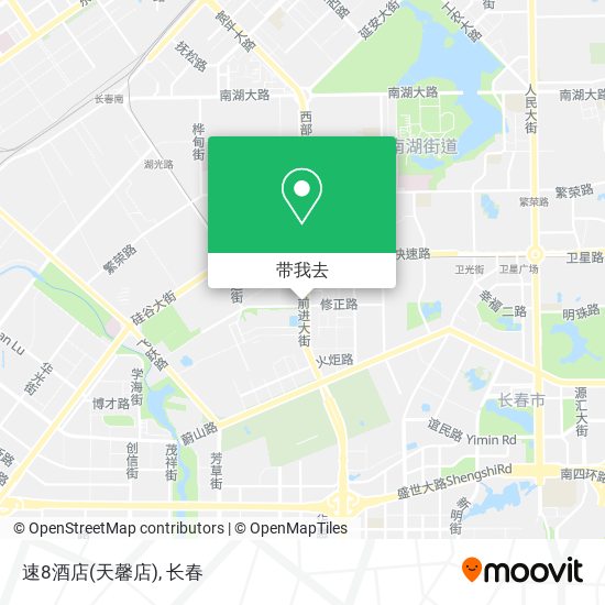 速8酒店(天馨店)地图