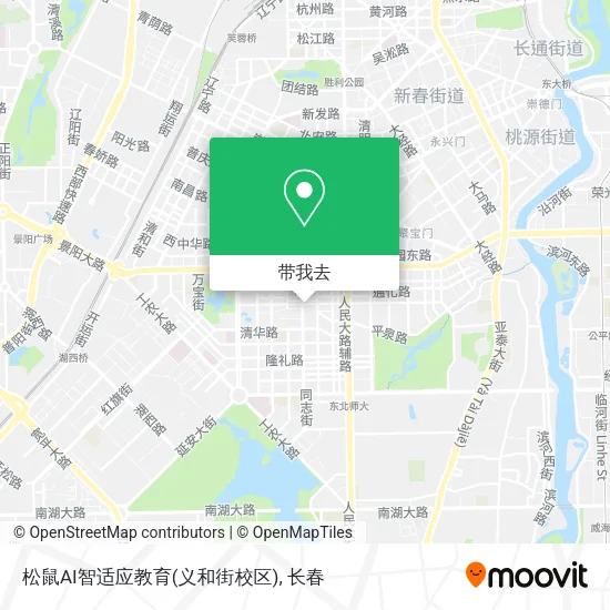 松鼠AI智适应教育(义和街校区)地图