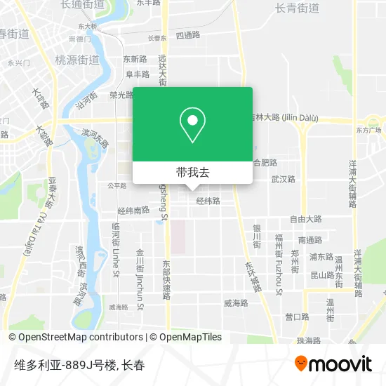 维多利亚-889J号楼地图