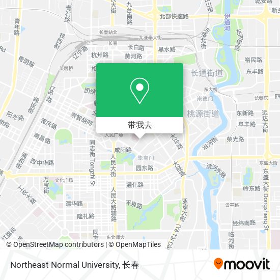 Northeast Normal University地图