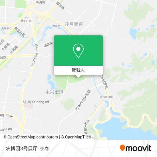 农博园3号展厅地图
