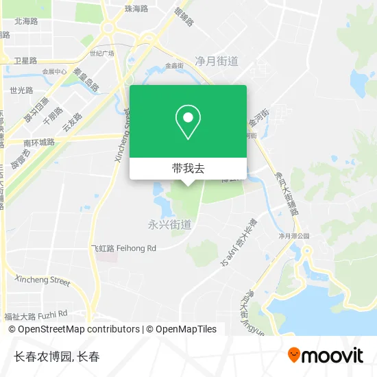 长春农博园地图