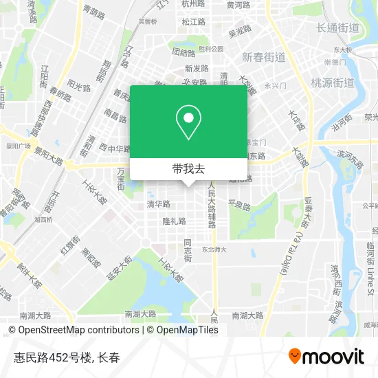 惠民路452号楼地图