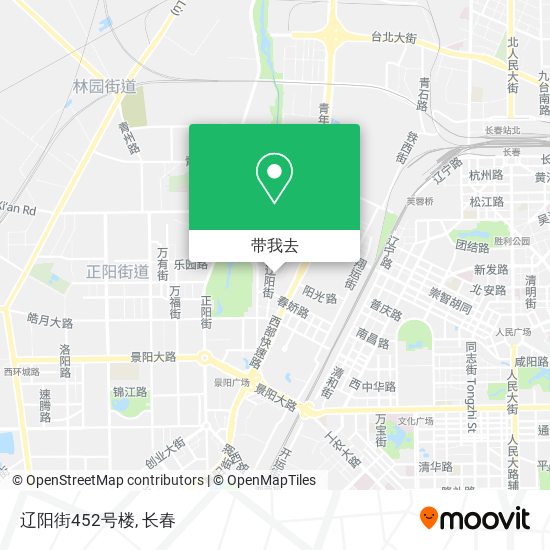 辽阳街452号楼地图