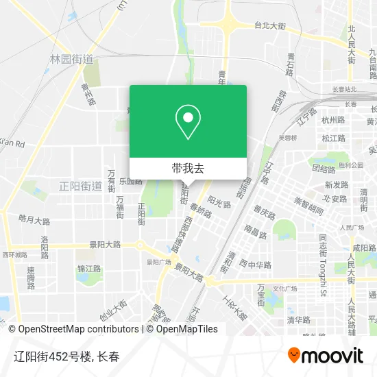 辽阳街452号楼地图