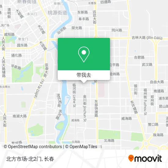 北方市场-北2门地图