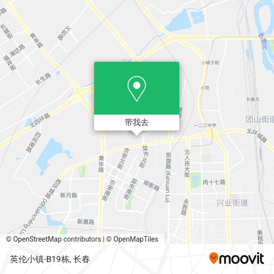 英伦小镇-B19栋地图