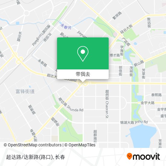 超达路/达新路(路口)地图