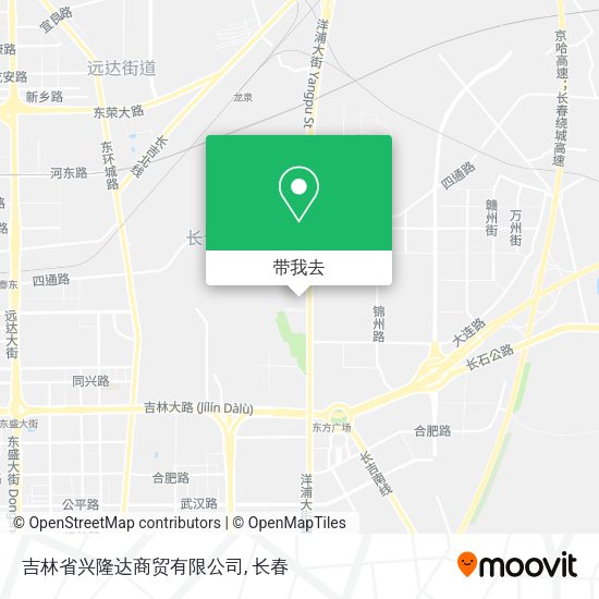 吉林省兴隆达商贸有限公司地图